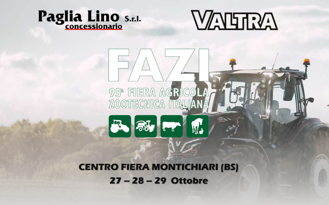 Vieni a trovarci in Fiera a Montichiari !